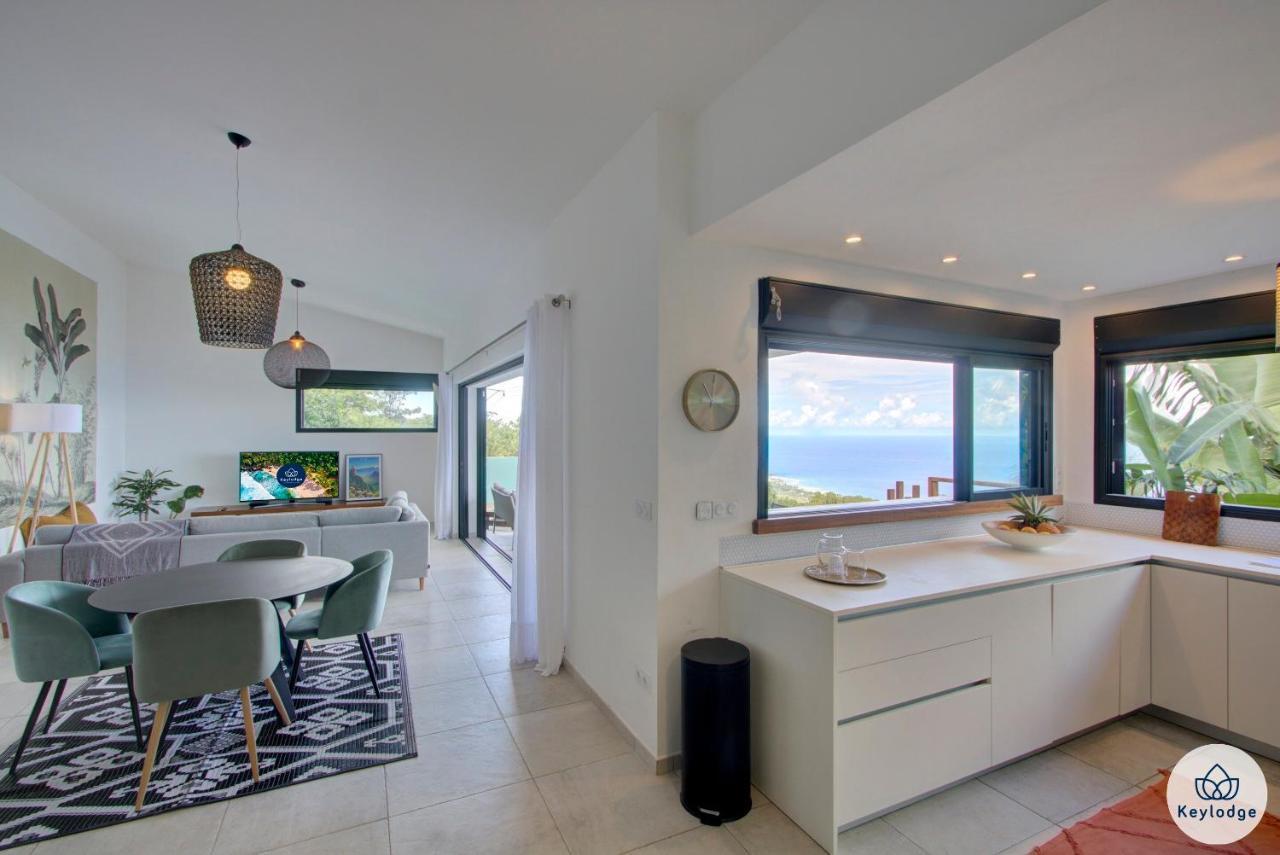 Villa Paloma 4 Etoiles Avec Piscine Et Vue Exceptionnelle Sur L'Ocean A Saint-Leu Ngoại thất bức ảnh