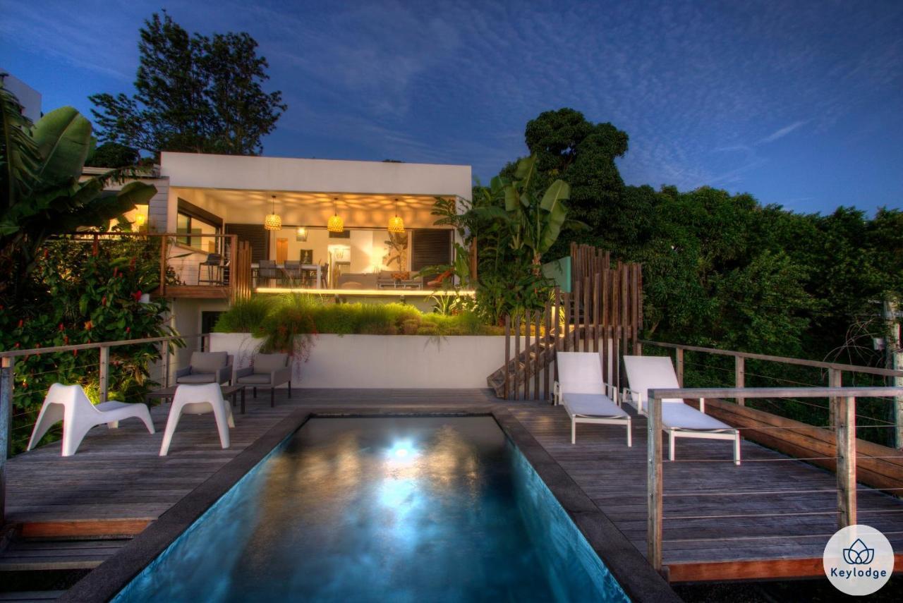 Villa Paloma 4 Etoiles Avec Piscine Et Vue Exceptionnelle Sur L'Ocean A Saint-Leu Ngoại thất bức ảnh