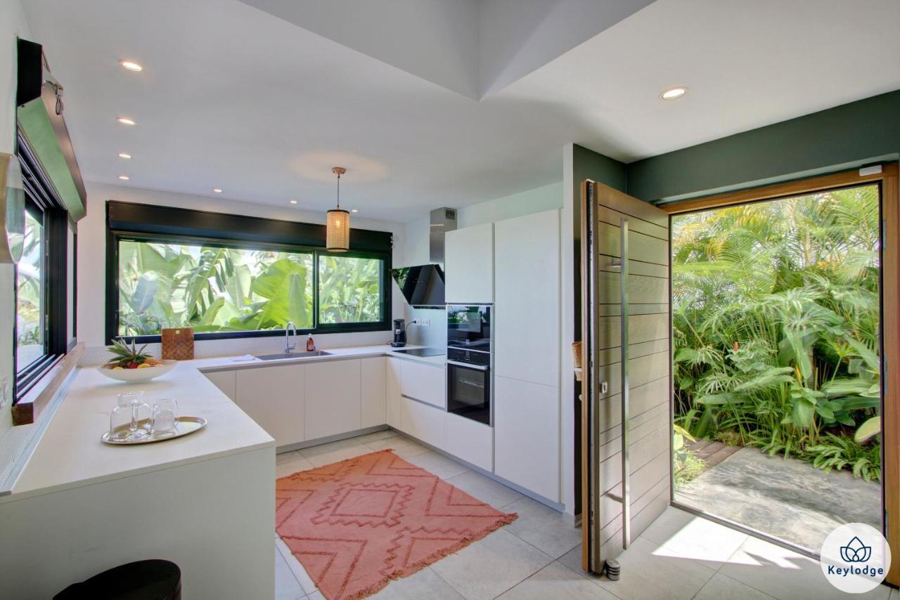 Villa Paloma 4 Etoiles Avec Piscine Et Vue Exceptionnelle Sur L'Ocean A Saint-Leu Ngoại thất bức ảnh